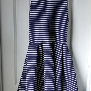 Racer Back Textured Dress